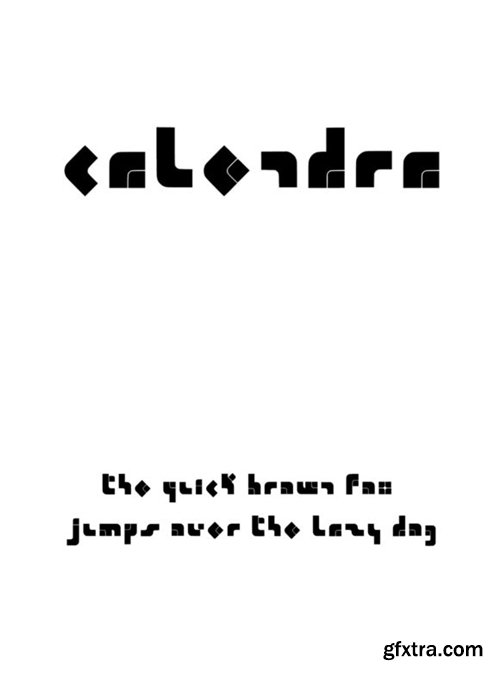 Calendra Font