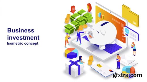 Business Investment - Isometric Concept 208610