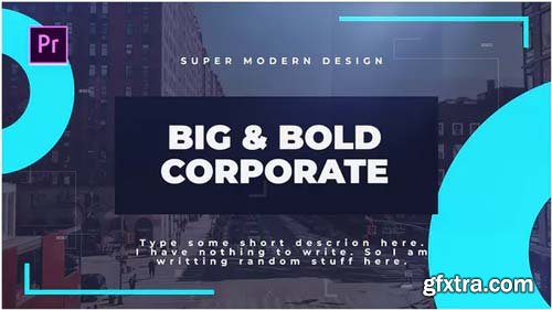 Videohive - Big & Bold Corporate - 23456438