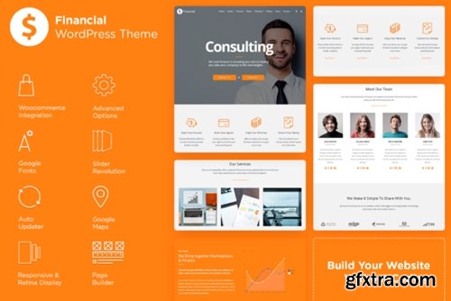 Financial - Consulting WordPress Theme v1.0.0 1485746