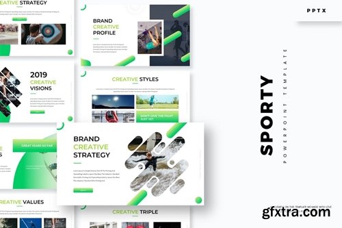 Sporty - Powerpoint, Keynote and Google Slides Templates