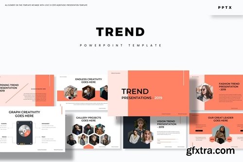 Trend - Powerpoint, Keynote and Google Slides Templates