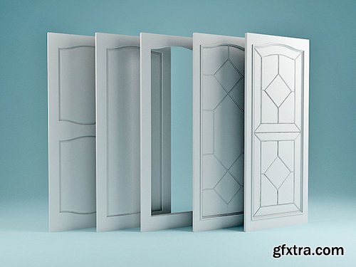 Cgtrader - Collection of Doors 3D model