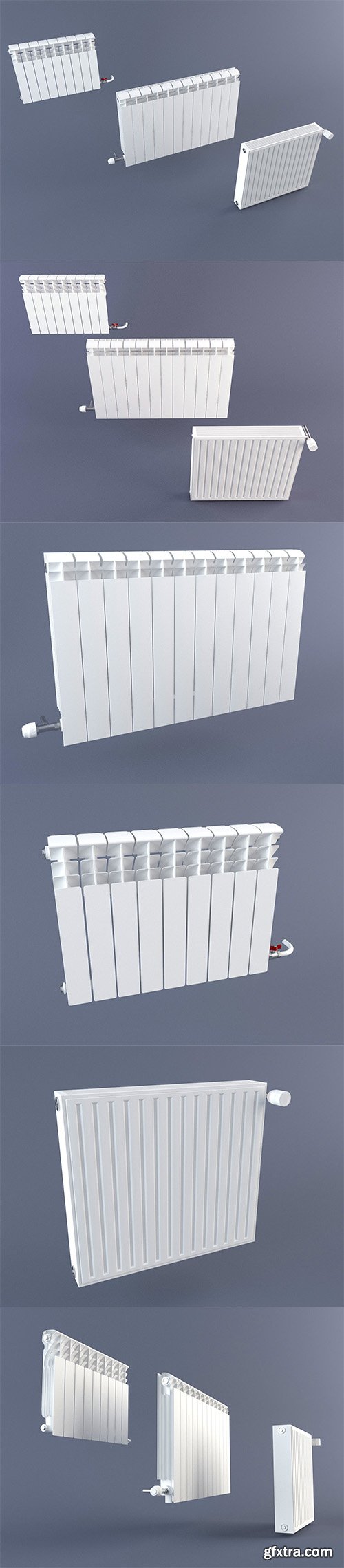 Cgtrader - Radiator Pack 3D model