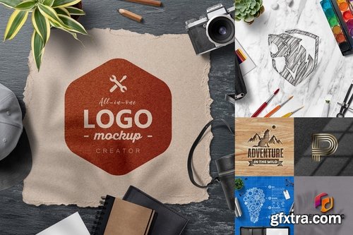 All-In-One Logo Mockup Creator