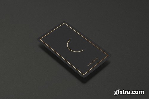 7x12.1 Tarot Card Mockup — Foil Stamping Edition