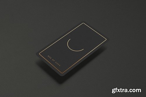 7x12.1 Tarot Card Mockup — Foil Stamping Edition