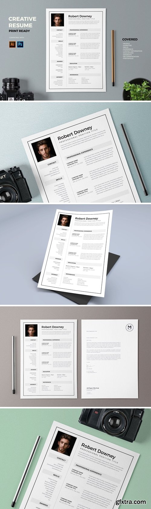 Resume / CV Template Pro