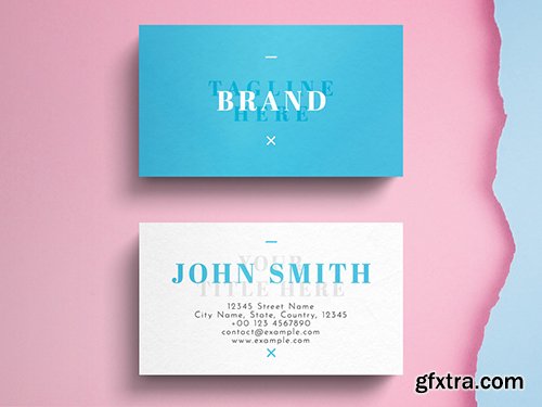 Minimalist Business Card Layout 260561070