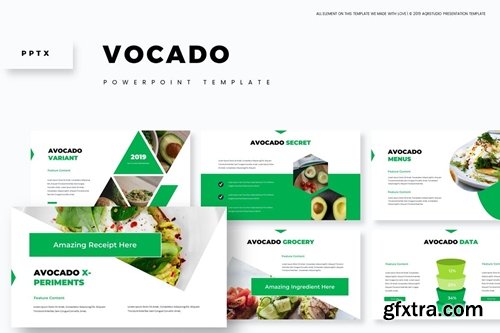 Vocado - Powerpoint, Keynote and Google Slides Templates