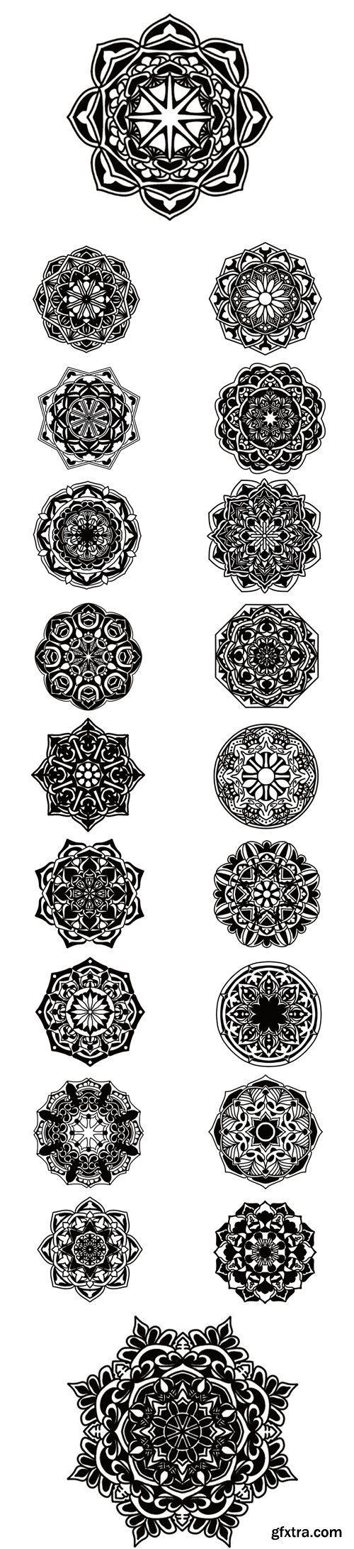 Stock Vector - Mandala Vector Art Pattern