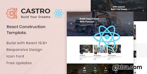 ThemeForest - Castro v1.0 - React Construction Template - 23902821