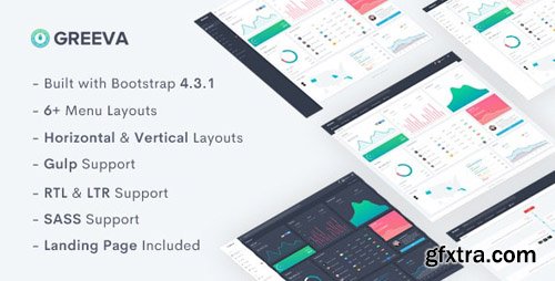 ThemeForest - Greeva v1.0 - Admin & Dashboard Template - 23903616