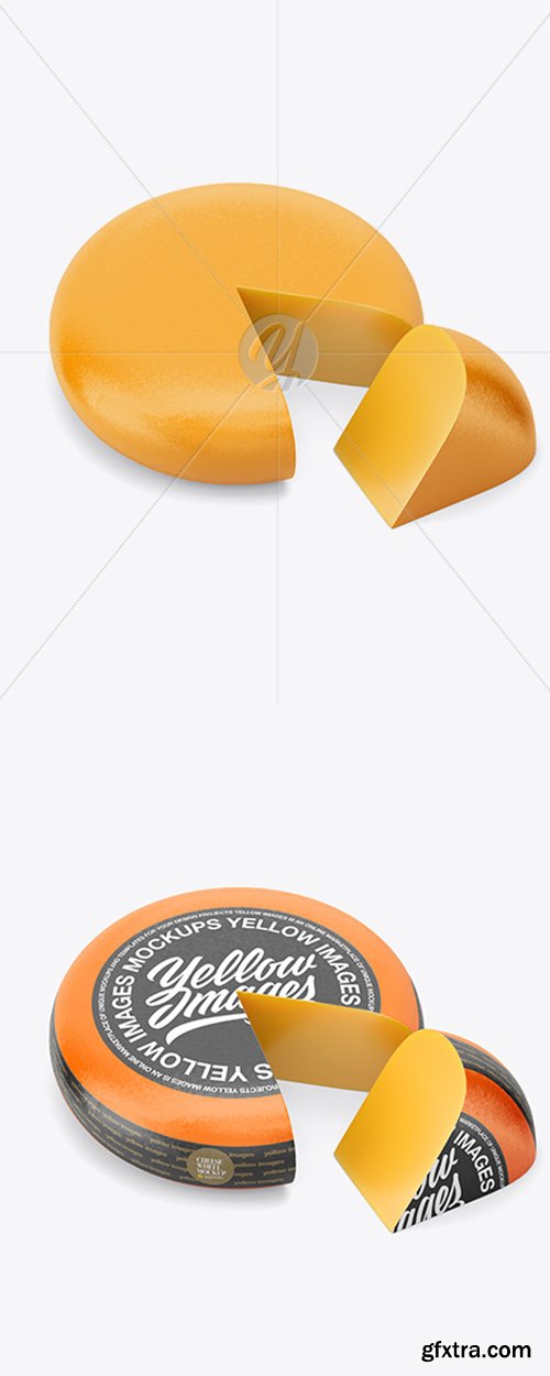 Cheese Wheel Mockup 43151