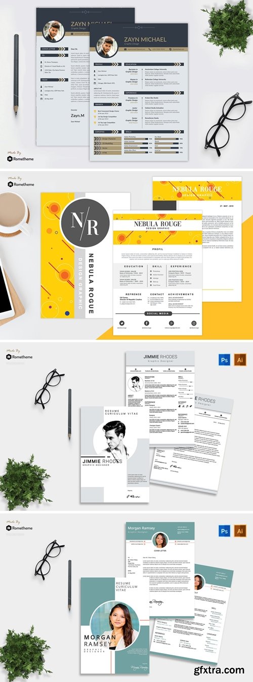 Clean CV Resume Bundle 2