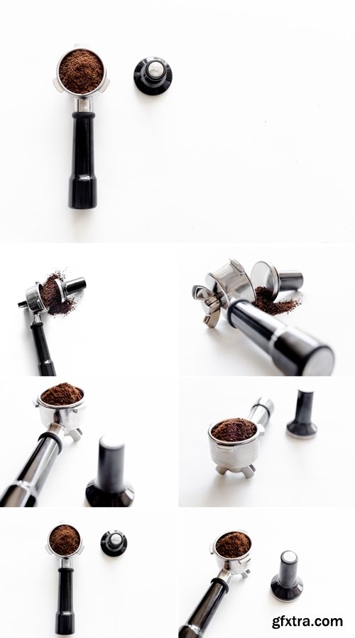 Stock Photos - Making Espresso