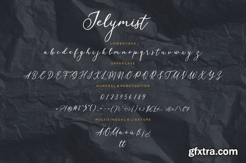 Jelymist Calligraphy Script