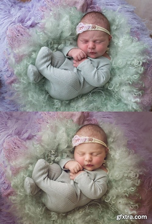 NewbornDigitalBackdrop - The Complete Set Photoshop Actions v2