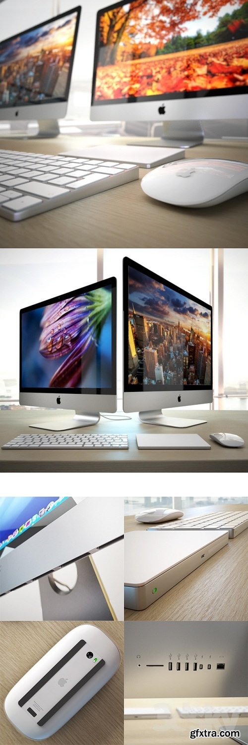 Apple iMac 2015 4k 5k RETINA with Accessories