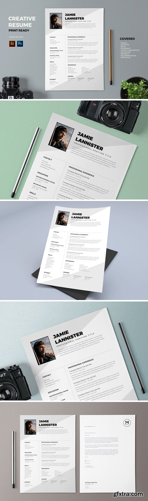 Resume / CV Template Pro