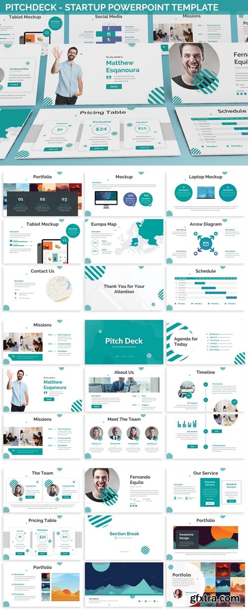 Pitchdeck - Startup Powerpoint Template