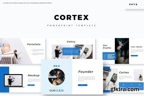 Cortex - Powerpoint, Keynote and Google Slides Templates