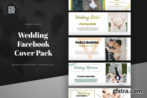 Wedding Facebook Cover Kit