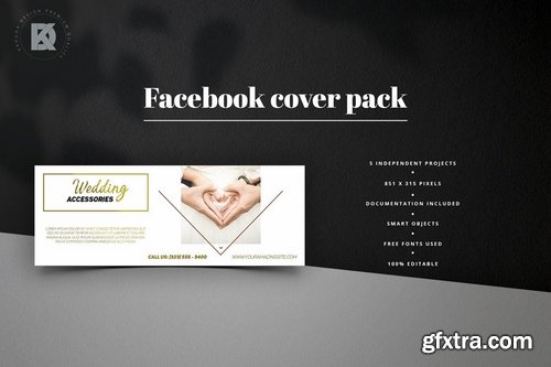Wedding Facebook Cover Kit