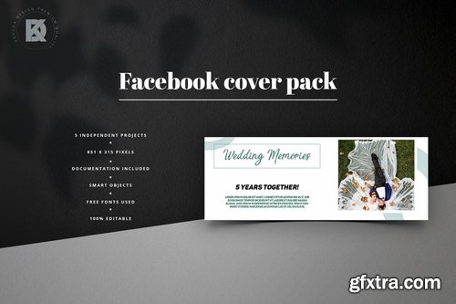 Wedding Facebook Cover Kit