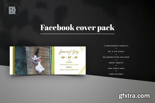 Wedding Facebook Cover Kit