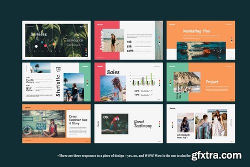 Tropicalism Creative - Powerpoint Google Slides and Keynote Templates