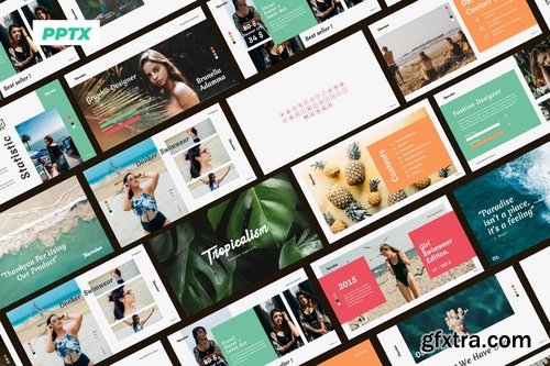 Tropicalism Creative - Powerpoint Google Slides and Keynote Templates