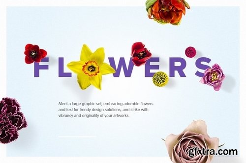 Flower Market Clipart Collection