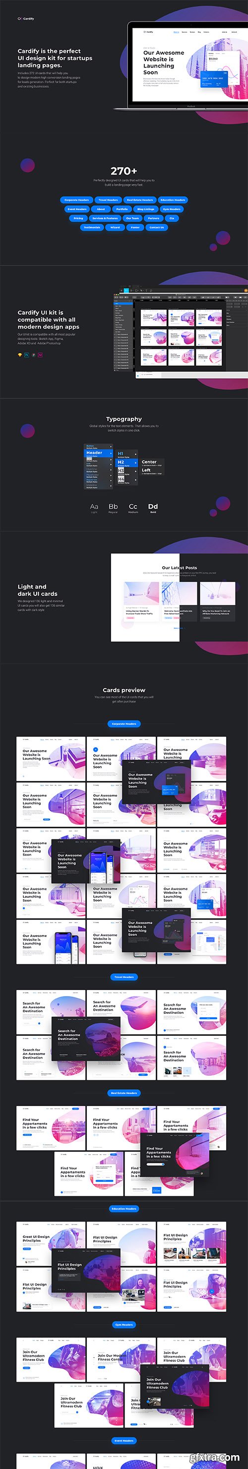 Cardify Startup UI Kit