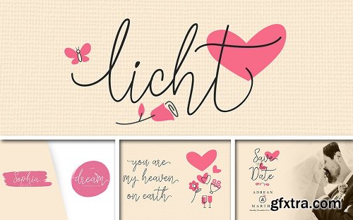 InkyDeals The Delight Fonts Bundle