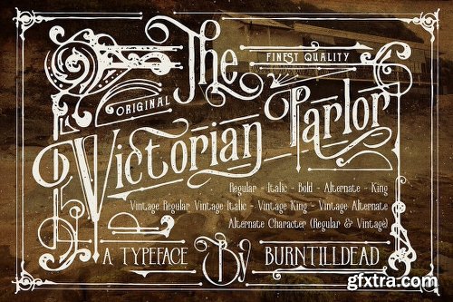 MightyDeals 5 Popular Vintage Font Families