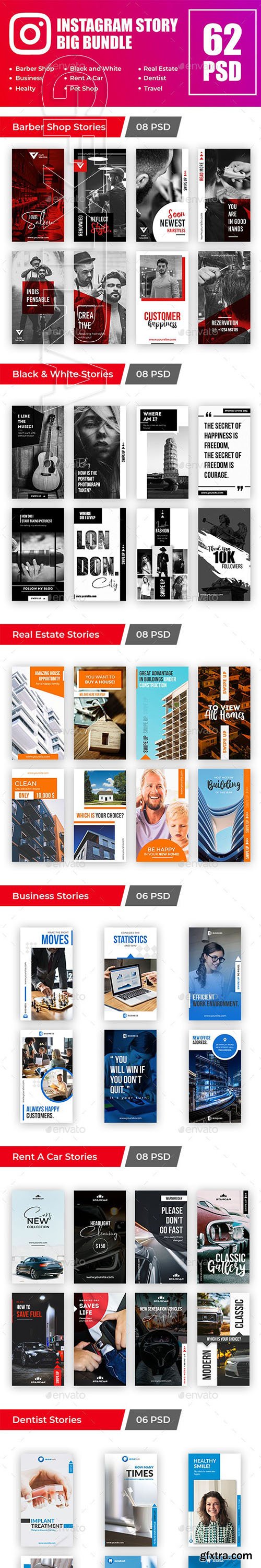 GraphicRiver - Instagram Stories Bundle 23908648