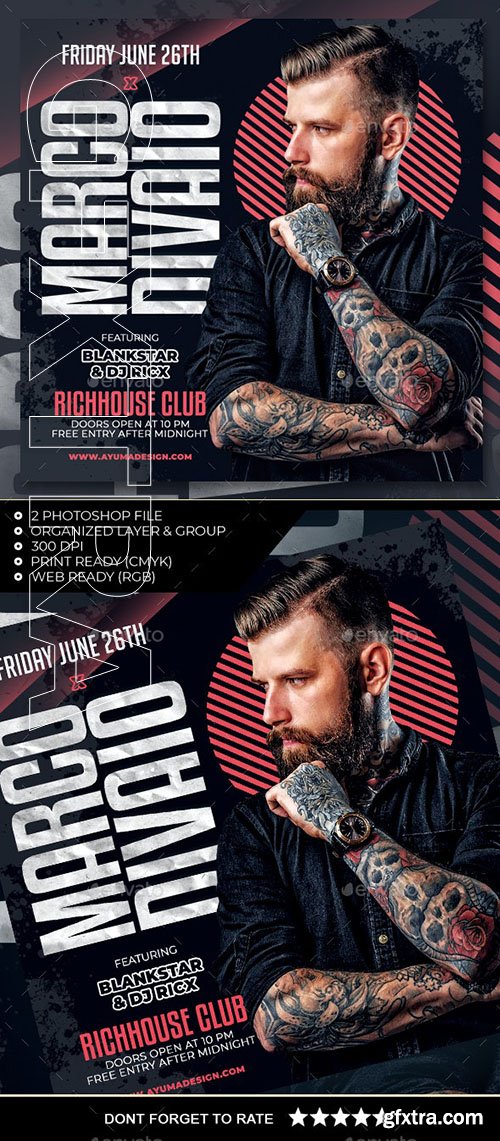 GraphicRiver - DJ Flyer 23910457