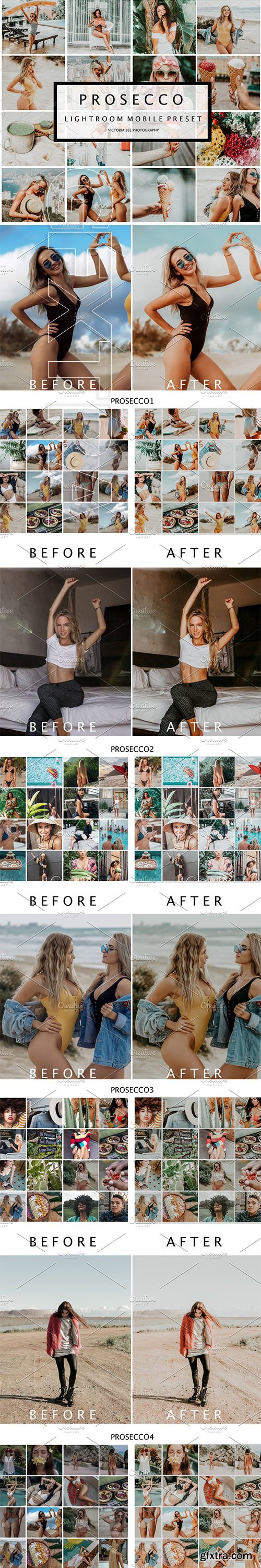 CreativeMarket - 5 Mobile Presets PROSECCO 3852220