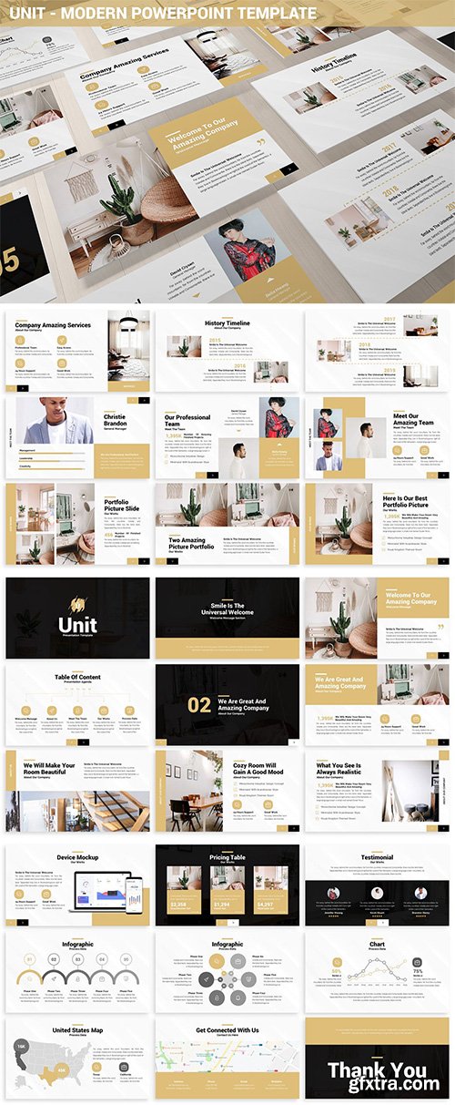 Unit - Modern Powerpoint Template