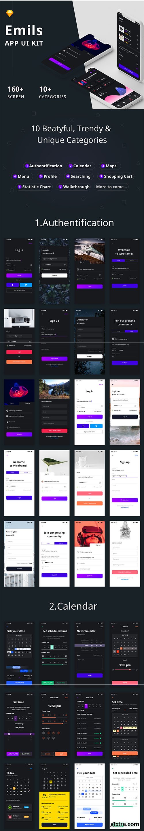 Emils Mobile UI Kit