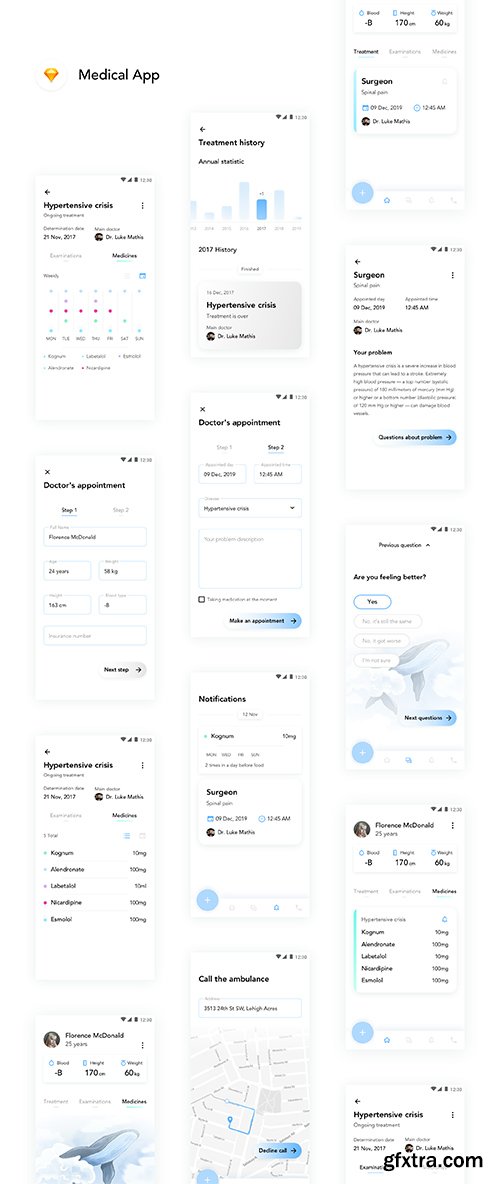 Medical App UI Kit