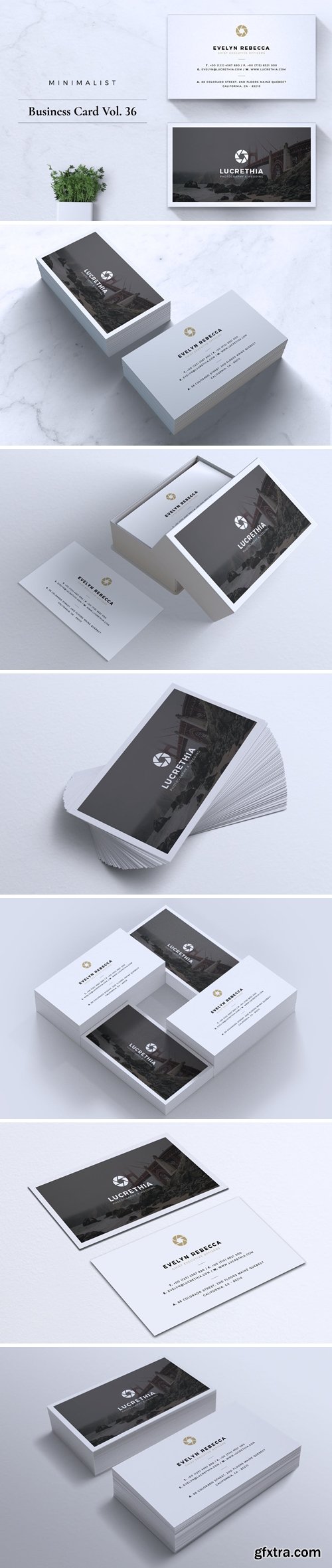 Minimalist Business Card Vol. 36