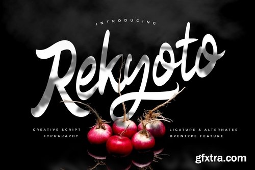 Rekyoto Delicious Script Font