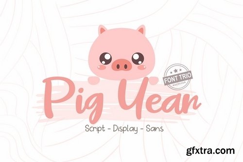 CM - Pig Year 3 Font 3863643