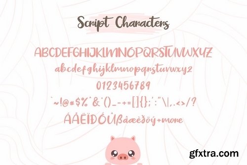 CM - Pig Year 3 Font 3863643