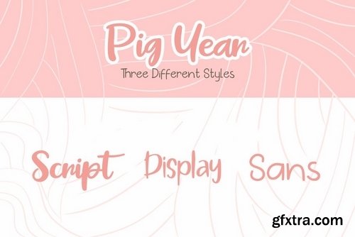 CM - Pig Year 3 Font 3863643