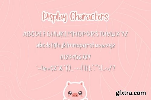 CM - Pig Year 3 Font 3863643