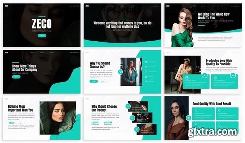 Zeco - Womenpreneur Powerpoint Template