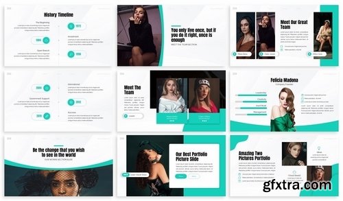 Zeco - Womenpreneur Powerpoint Template